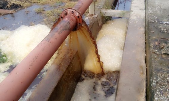 Alamak! Diduga Sudah Tahunan Limbah PKS PT. MAS, Buang Sembarangan